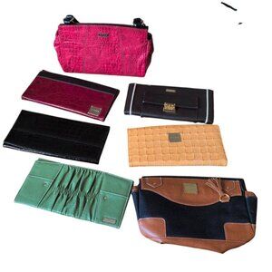 Miche Purse Lot Double Handled Miche Handbag with 6 interchangeable purses